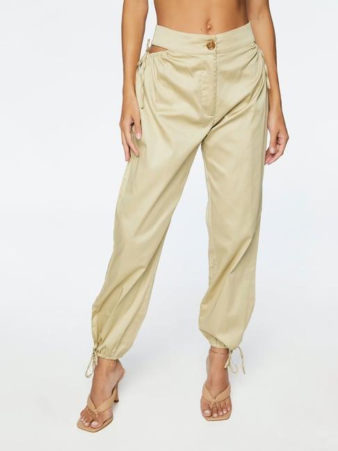 forever 21 khaki regular fit pants