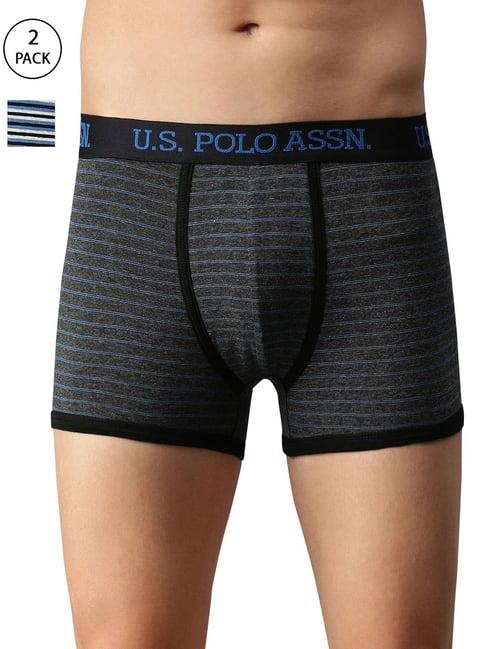 u.s. polo assn. assorted striped trunks - pack of 2