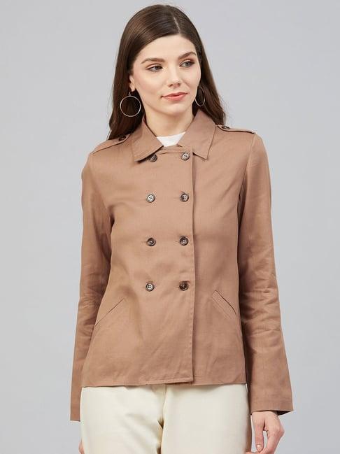 carlton london light brown jacket