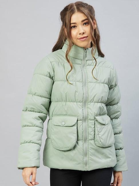 rare green puffer jacket