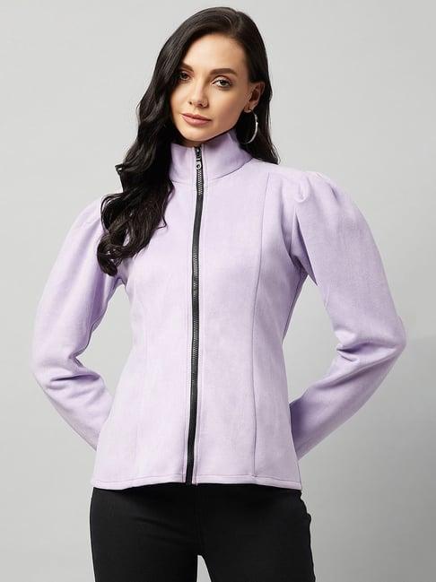 marie claire light purple jacket