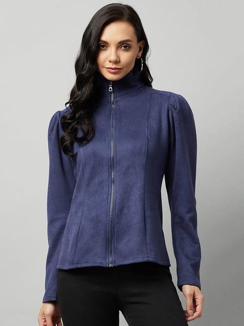 marie claire navy jacket