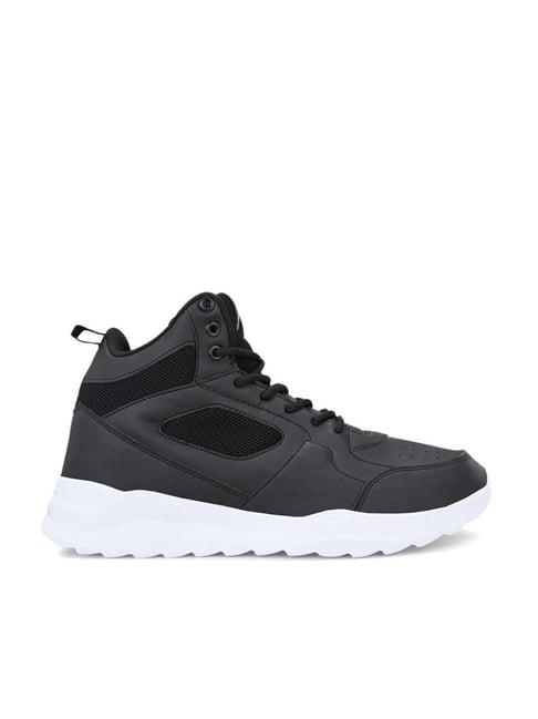 off limits men's transformer ii black ankle high sneakers