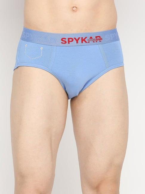 underjeans by spykar sky blue briefs