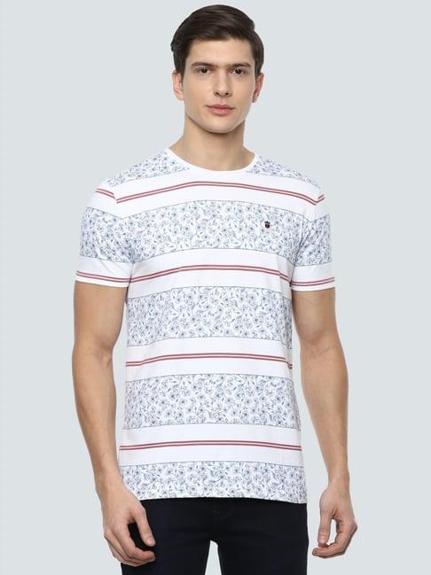 louis philippe sport multi slim fit printed t-shirt