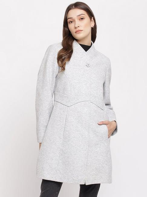 latin quarters grey over coat