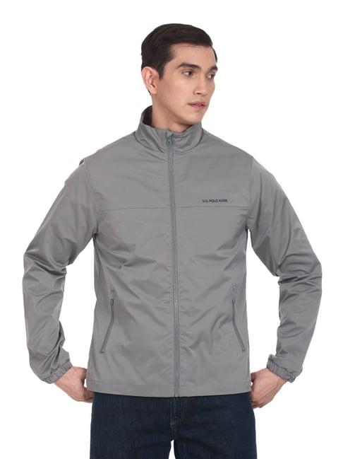 u.s. polo assn. grey  regular fit jacket