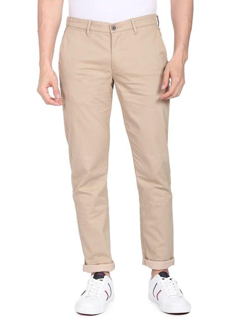 u.s. polo assn. khaki cotton regular fit chinos