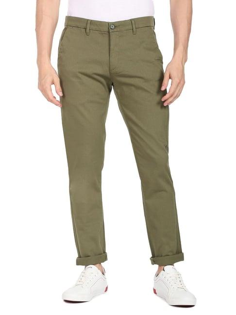 u.s. polo assn. olive slim fit chinos