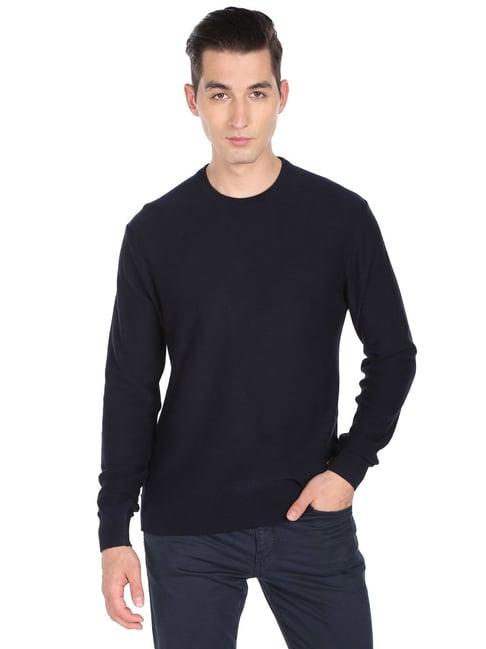 u.s. polo assn. navy regular fit sweater