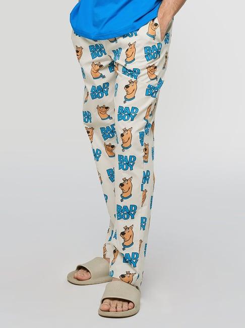 the souled store off white scooby doo print pyjamas