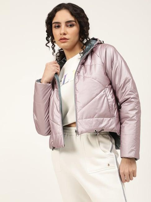 elle pink regular fit jacket