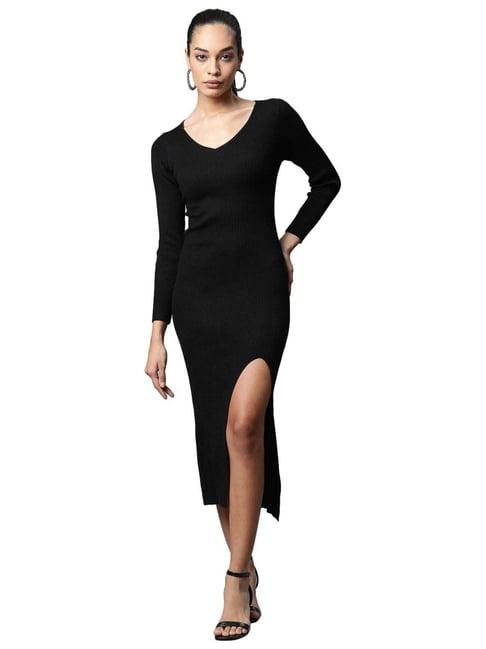 global republic black a-line dress