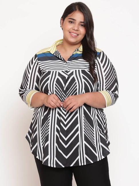 amydus black printed top