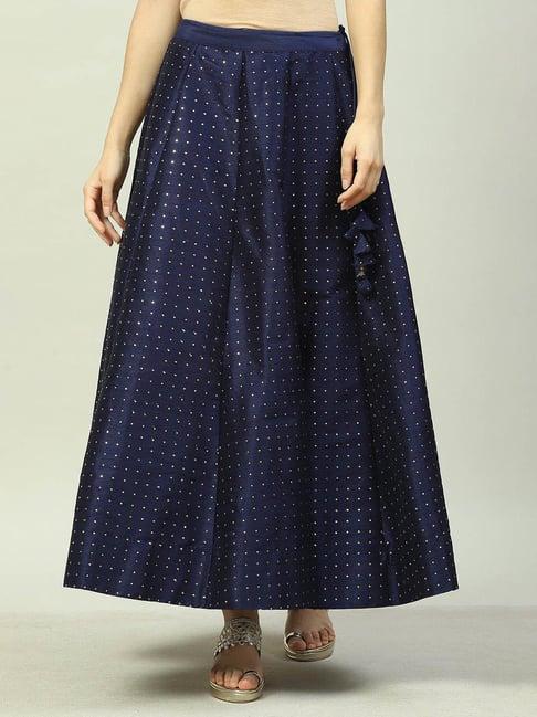 biba navy skirt