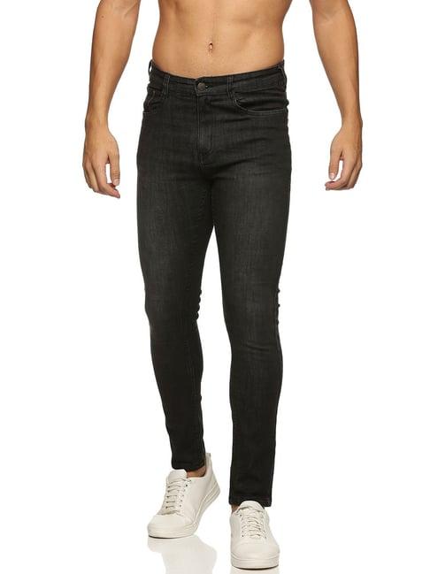 impackt black skinny fit jeans