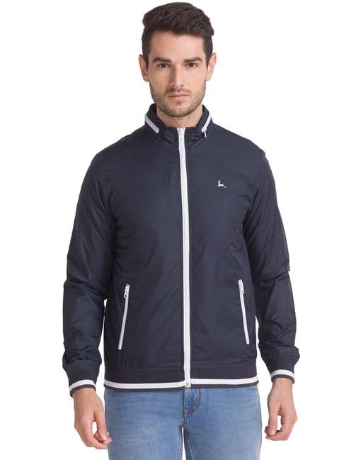 parx blue regular fit jackets