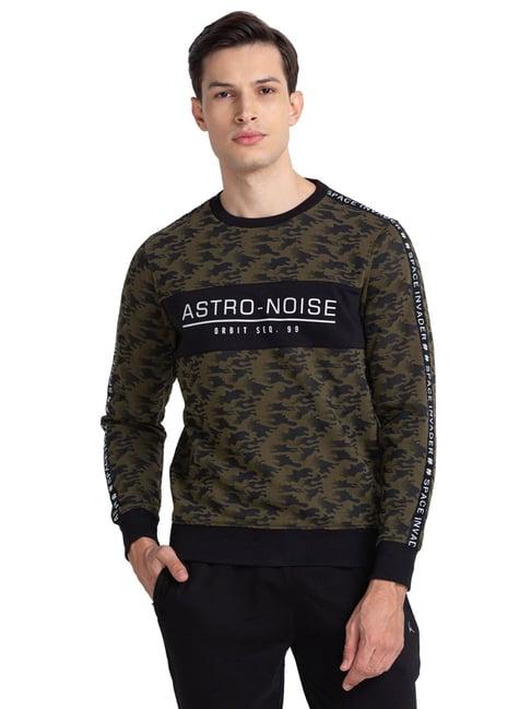 parx multi regular fit printed sweatshirts