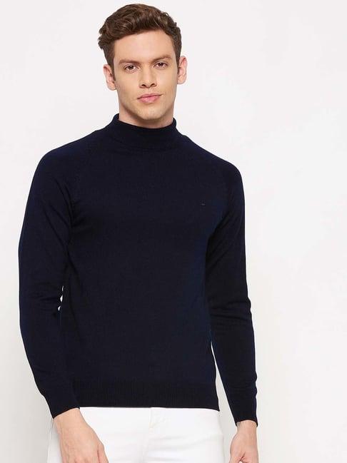 okane navy full sleeves sweater