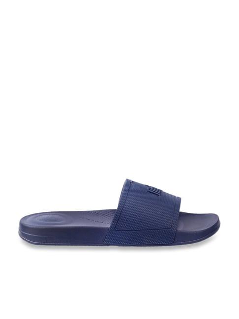 fitflop men's navy slides