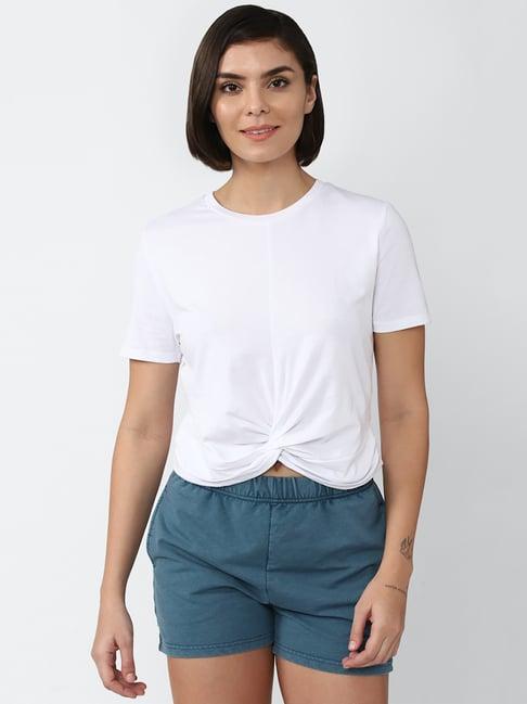 forever 21 white cotton top