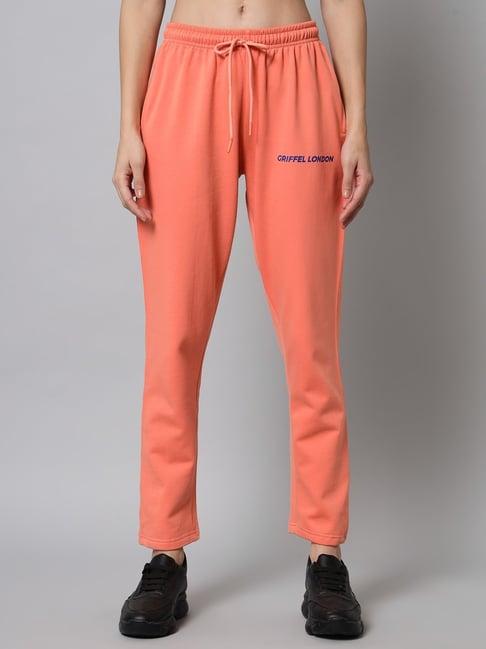 griffel peach printed track pants