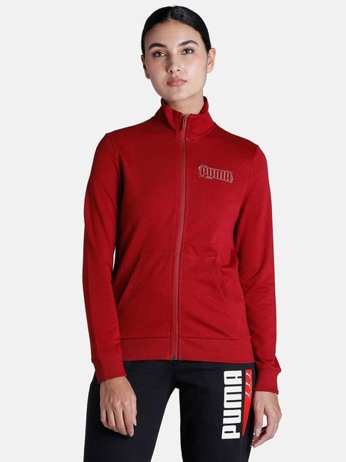 puma graphic regular fit jacket