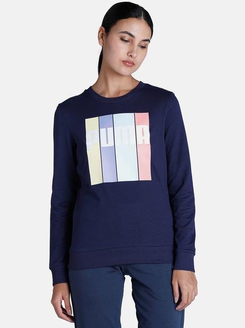 puma graphic regular fit sweatshirt