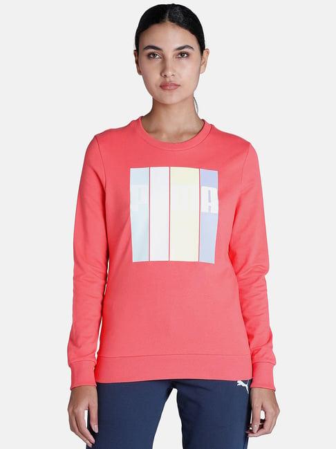 puma graphic regular fit sweatshirt