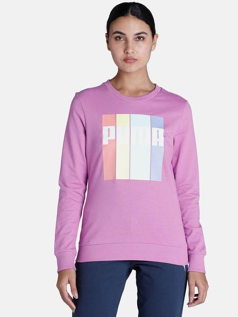 puma graphic regular fit sweatshirt