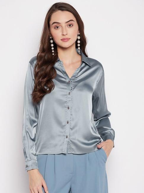 madame grey regular fit shirt