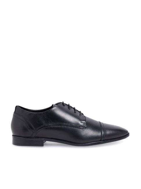 aldo men's black derby shoes