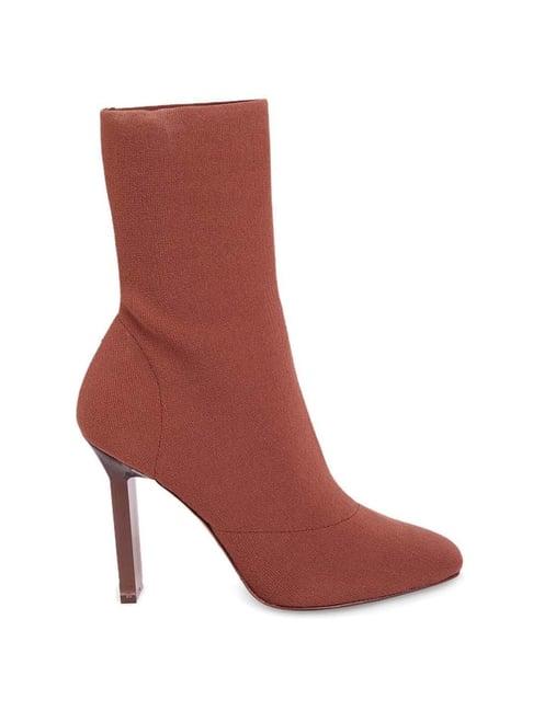 aldo women's rust casual booties