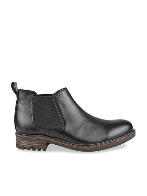 regal men's black chelsea boots