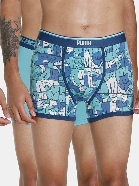 puma multicolor regular fit trunks - pack of 2