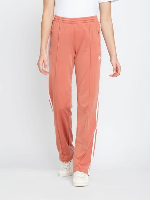 adidas originals peach logo print firebird tp pb trackpants