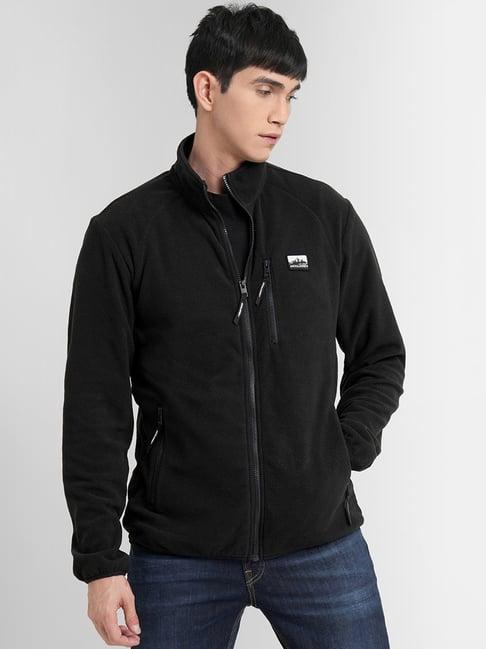 jack & jones jet black regular fit jacket