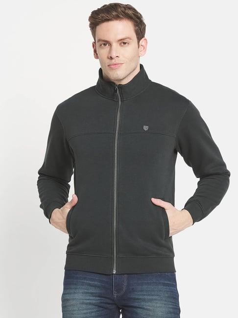 octave black regular fit sweatshirt