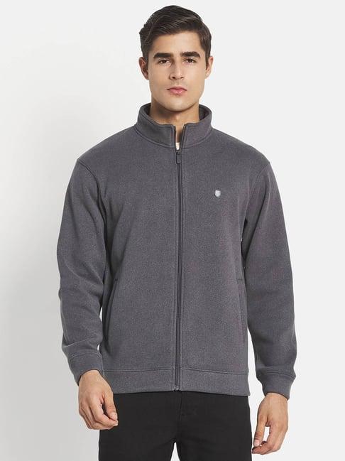 octave grey regular fit sweatshirt