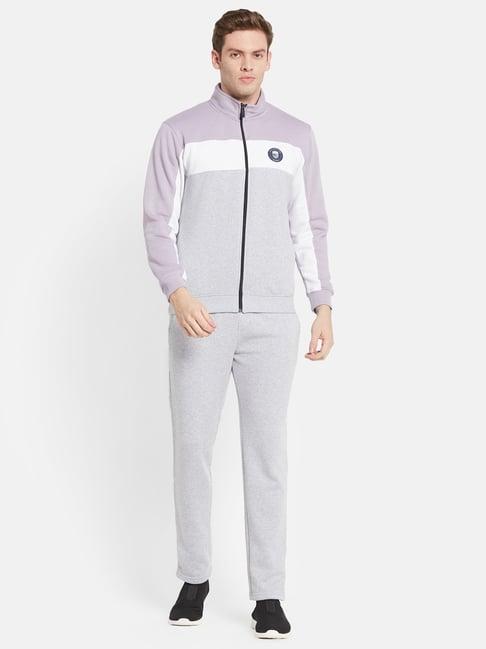 octave multi regular fit colour block tracksuits