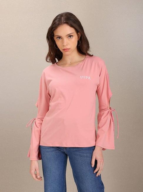 u.s. polo assn. pink top