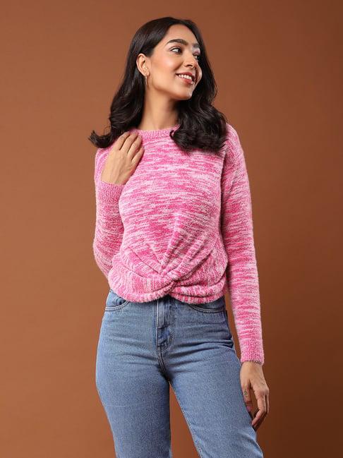 aarke ritu kumar pink sweater