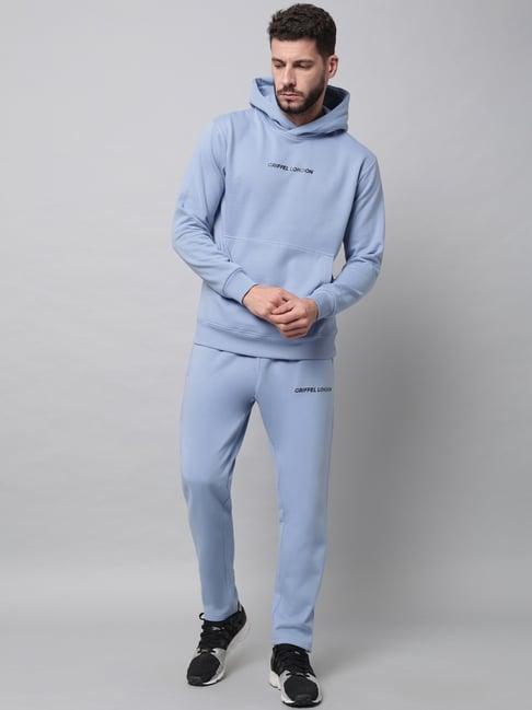 griffel sky blue regular fit tracksuit