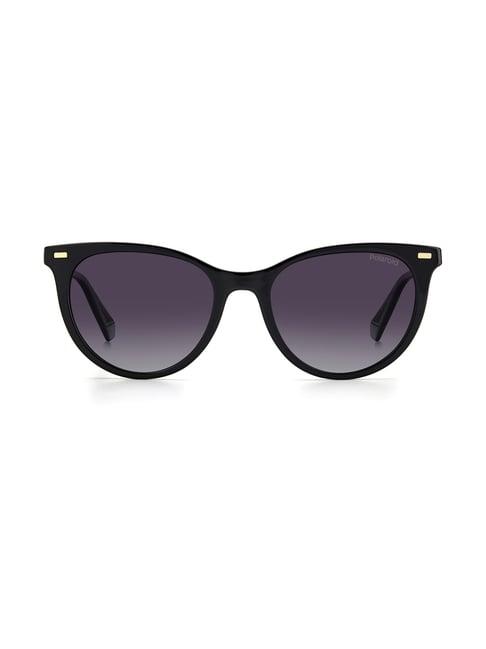 polaroid pld 4107/s grey cat eye sunglasses