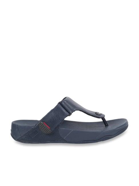 fitflop men's blue thong sandals