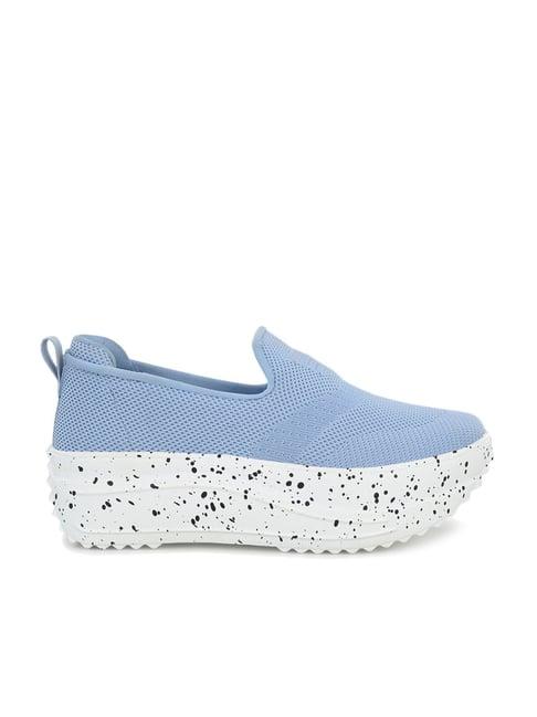 el paso women's light blue sneakers