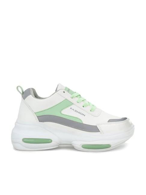 el paso women's green sneakers