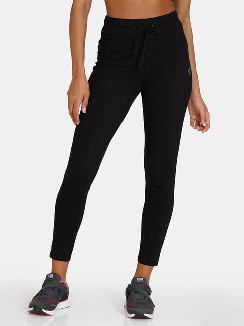 zelocity by zivame black track pants