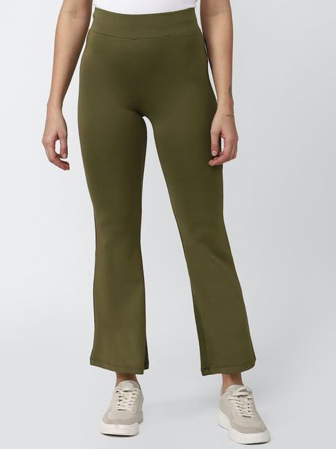 forever 21 olive regular fit pants