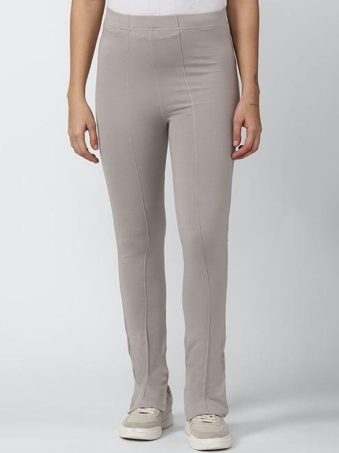 forever 21 grey regular fit pants